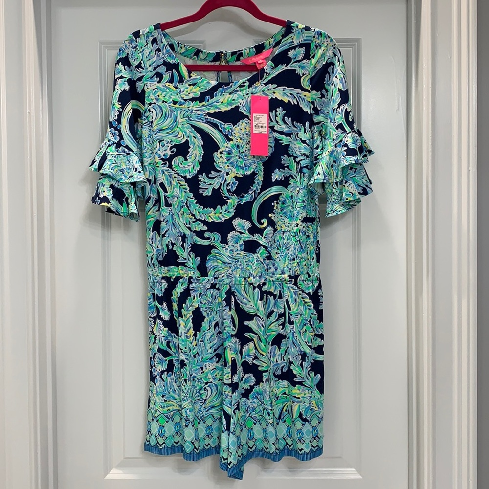 Lilly Pulitzer Lula Romper - Medium. New with Tags